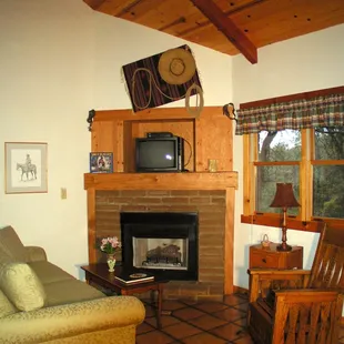 Adobe Cottage living room