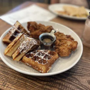 Chicken &amp; waffles