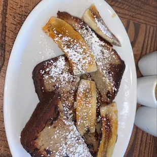 Ella 's Chocolate Banana Bread French Toast