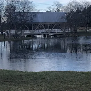 Covered bridge at Homestead Metro Park