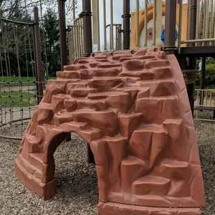 Climbing wall!