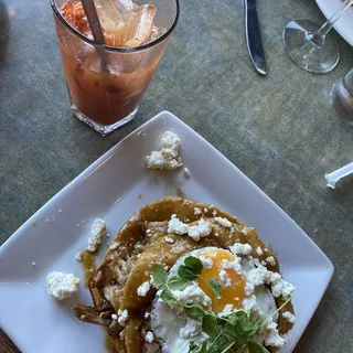 Chilaquiles Tostadas