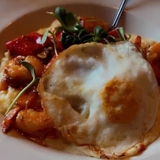 Shrimp and Polenta