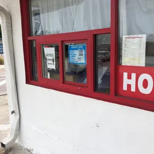 Take out window. Awesome idea