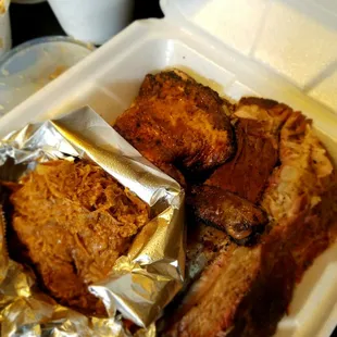 chicken wings and fried chicken, food