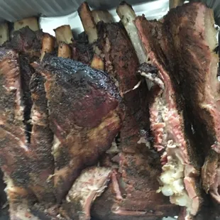 Full slab of ribs.