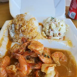 Shrimp Scampi combo