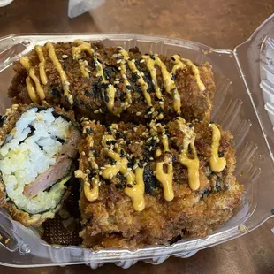 Deep Fried Musubi... the best!!