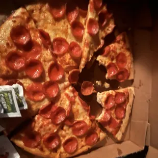 Double pepperoni ?!?!? Owner appoved.