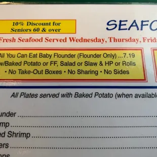 Flounder special