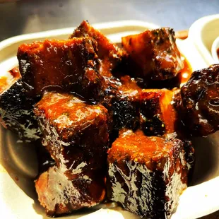 Our pork belly bites