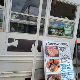 Hometown bbq menu, June 3, 2021