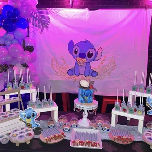 STITCH THEME BABY SHOWER
