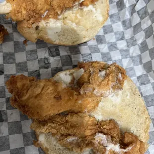 This was the #9 Buffalo Ranch Chicken Sandwich. No sauce.