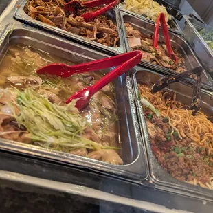 Assortment of foods