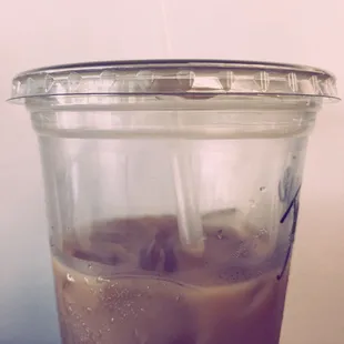 I just order iced coffee, but they have much more exciting drinks. :)