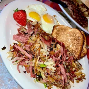 Corn beef hash