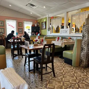 Part of the dining area.