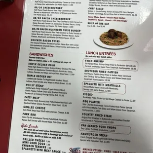 Menu 2024