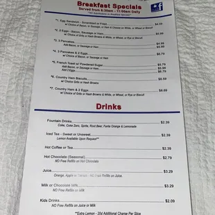 Menu 2 10/19