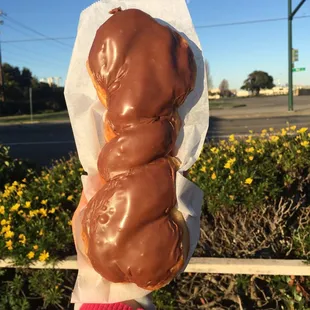 Chocolate twist