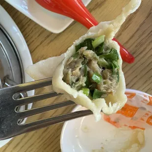 Pork and Cabbage Boiled Dumpling