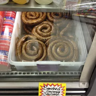 Fresh Sausage!   Try some today.