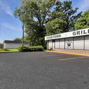 the exterior of the restaurant