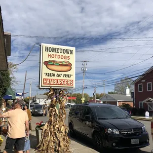 Sign at street