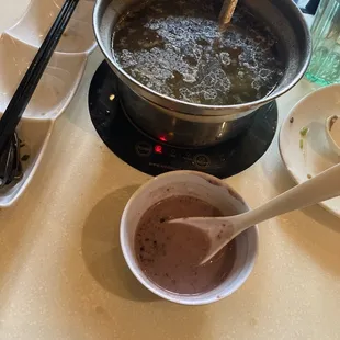 Purple Rice Coconut Soup