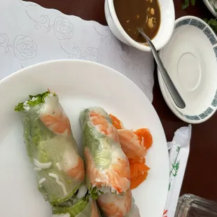 4. Shrimp Spring Rolls