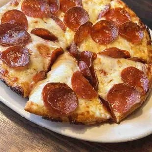 pizza, food