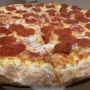 Pepperoni pizza