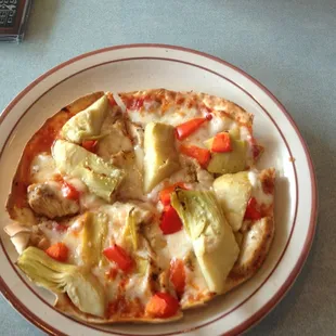 Off the hook, chicken artichoke .. Fantastic