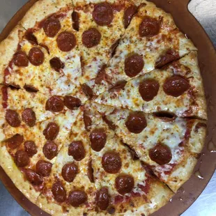 16 inch pepperoni
