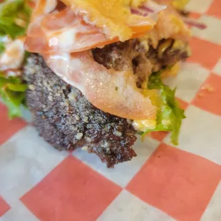 Smashburger was really over done and dry.