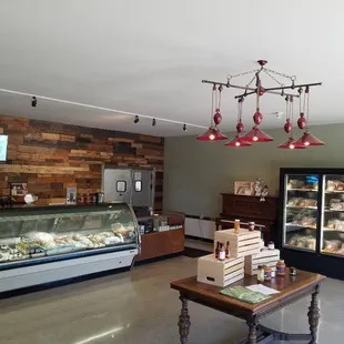 Our quaint retail store full of fresh, frozen, and smoked goodies!
