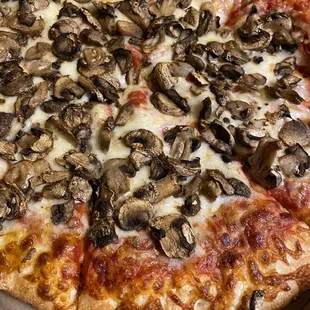 Mushroom pizza