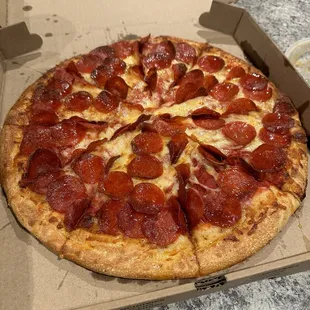 Hot Honey Pepperoni Pizza