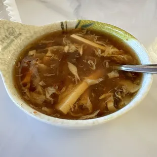 Hot and S1. Hot &amp; Sour Soup ( cup size)