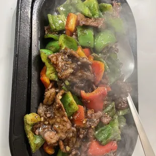 Beef in Pepper Sauce