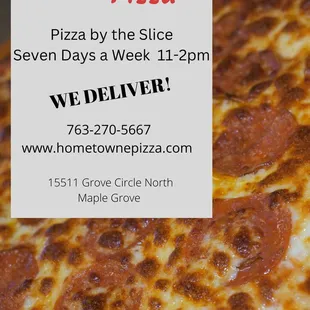 a close up of a pizza