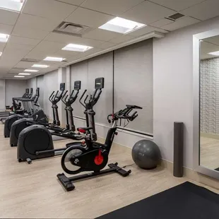 Health club  fitness center  gym
