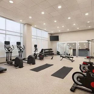 Health club  fitness center  gym