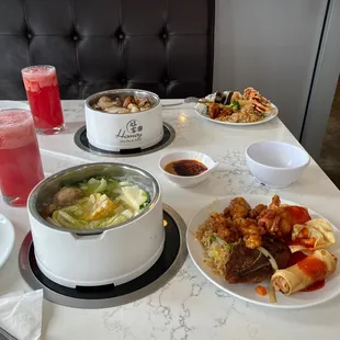 Hot pot and buffet $23.99