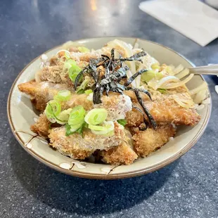 Chicken Katsu Bowl.