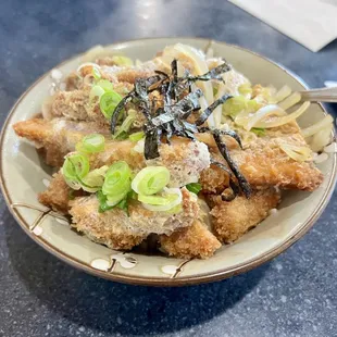 Chicken Katsu Bowl.