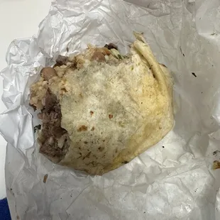Asada burrito