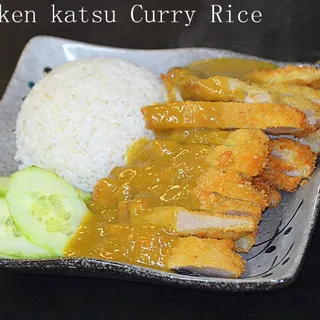 30. Chicken Katsu Rice with Katsu Sauce