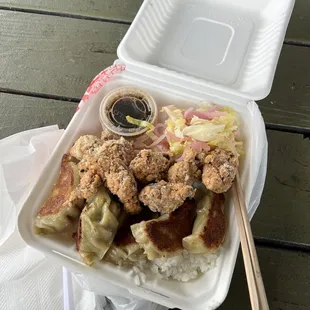 I ordered the Mo&apos; #5. Mo Gyoza Combo Regular